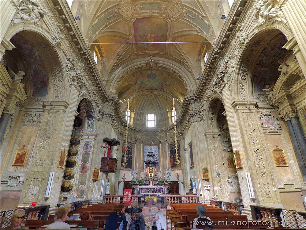 Milan (Italy) - Interior of the Church of Santa Maria Assunta al Vigentino